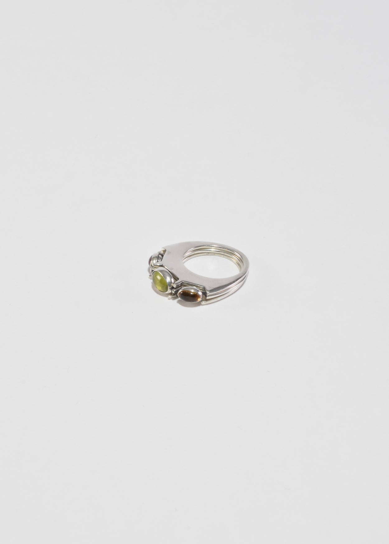 Stacked Multi Stone Ring