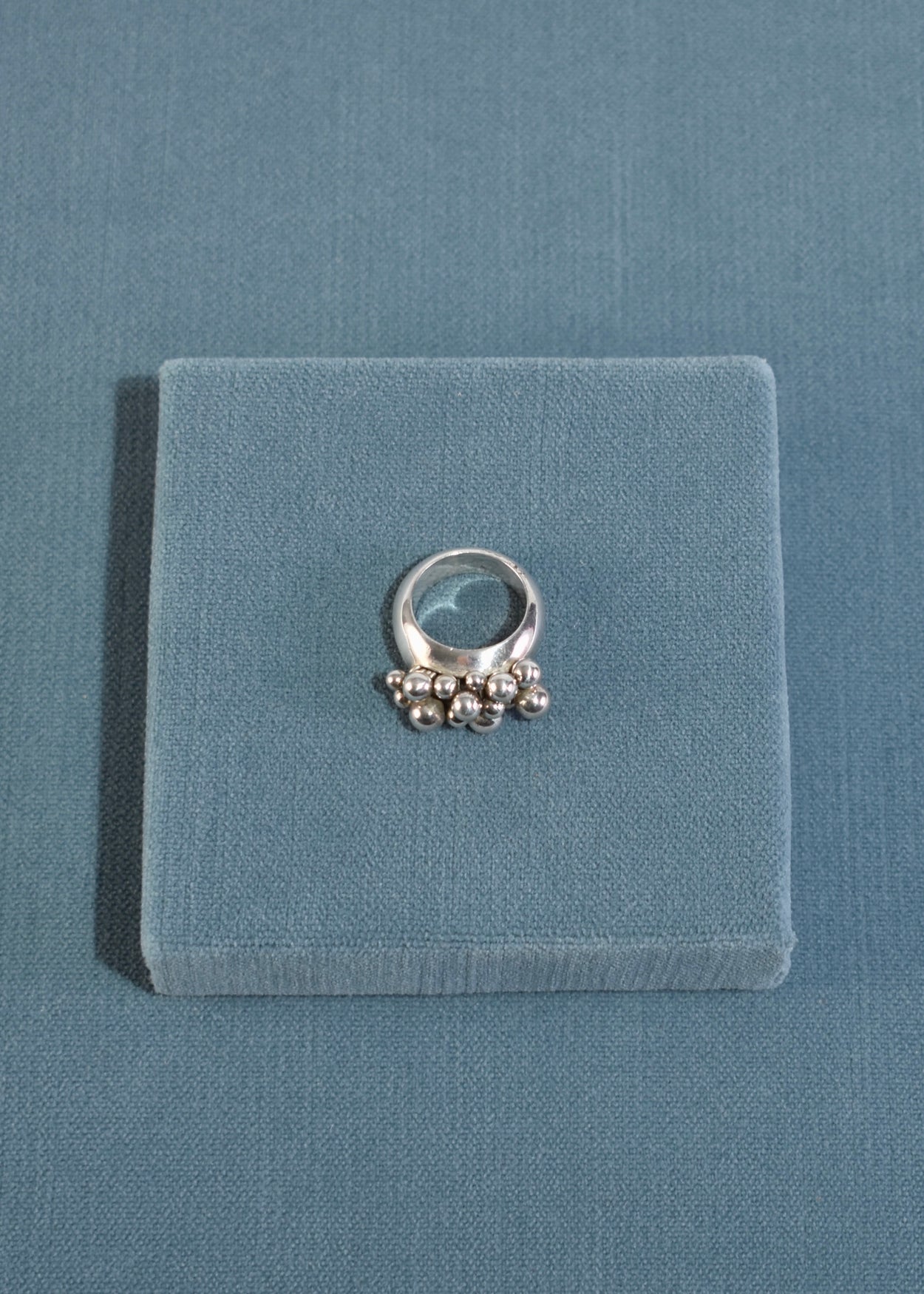 Beaded Cluster Ring
