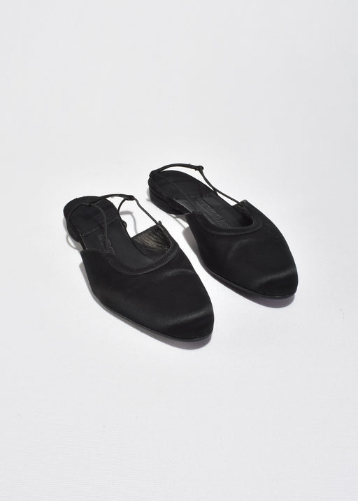 Giorgio Armani Satin Slingbacks