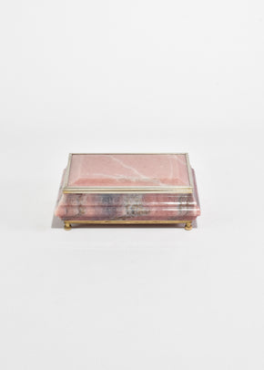 Pink Marble Music Box