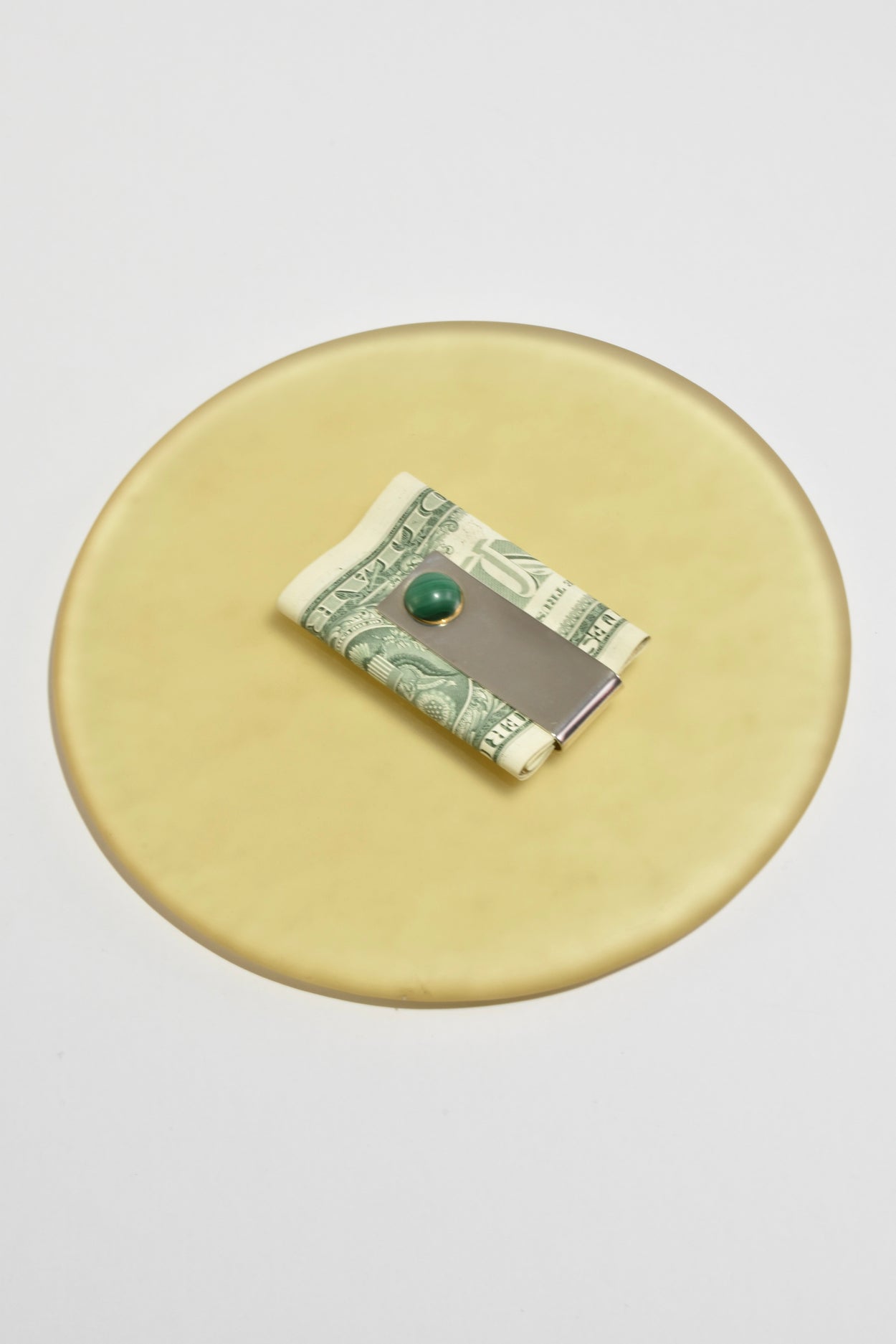 Malachite Money Clip