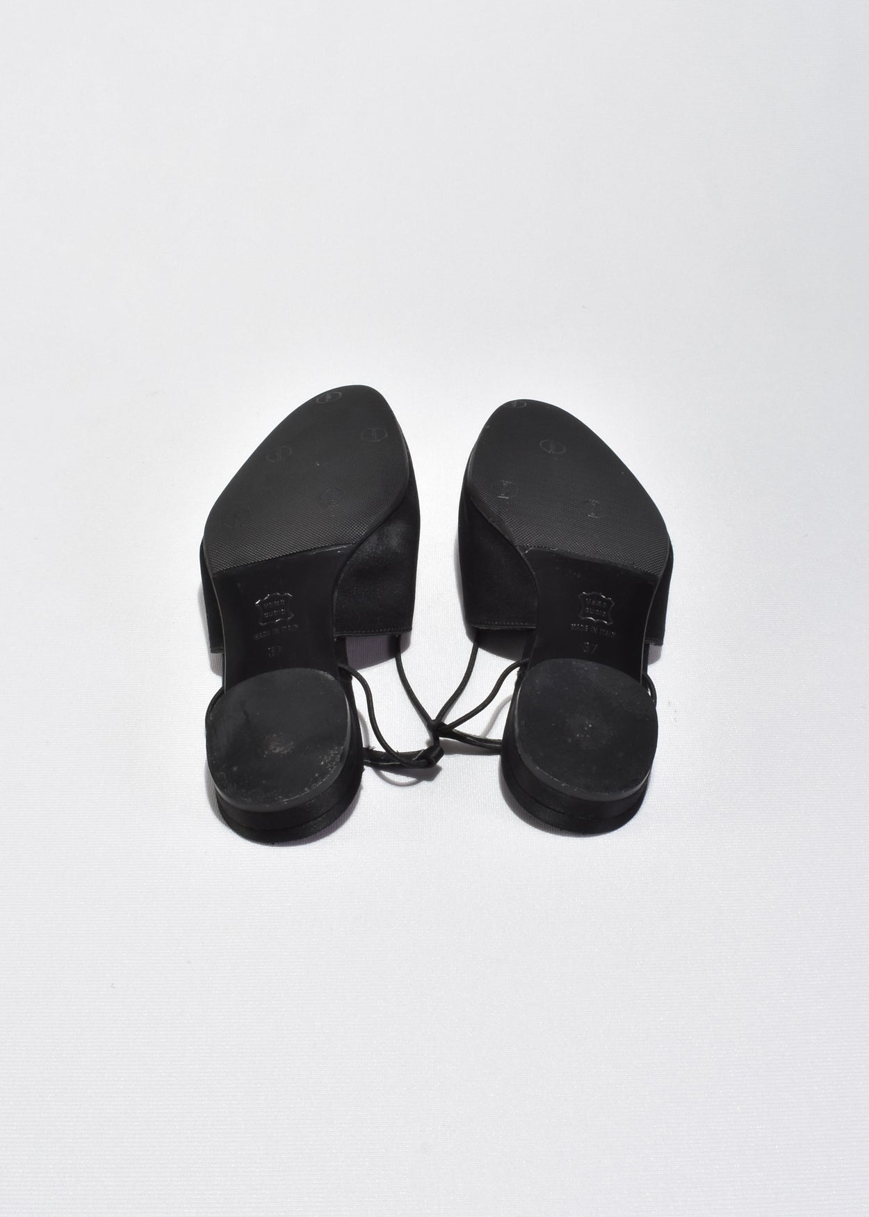 Giorgio Armani Satin Slingbacks