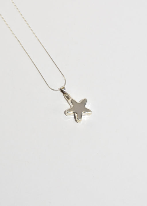 Star Perfume Bottle Pendant Necklace