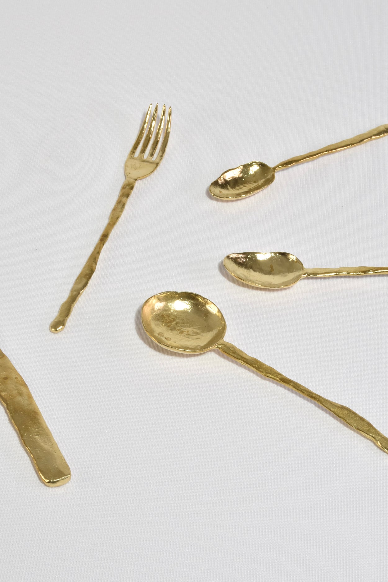 Brass Spindel Flatware Set