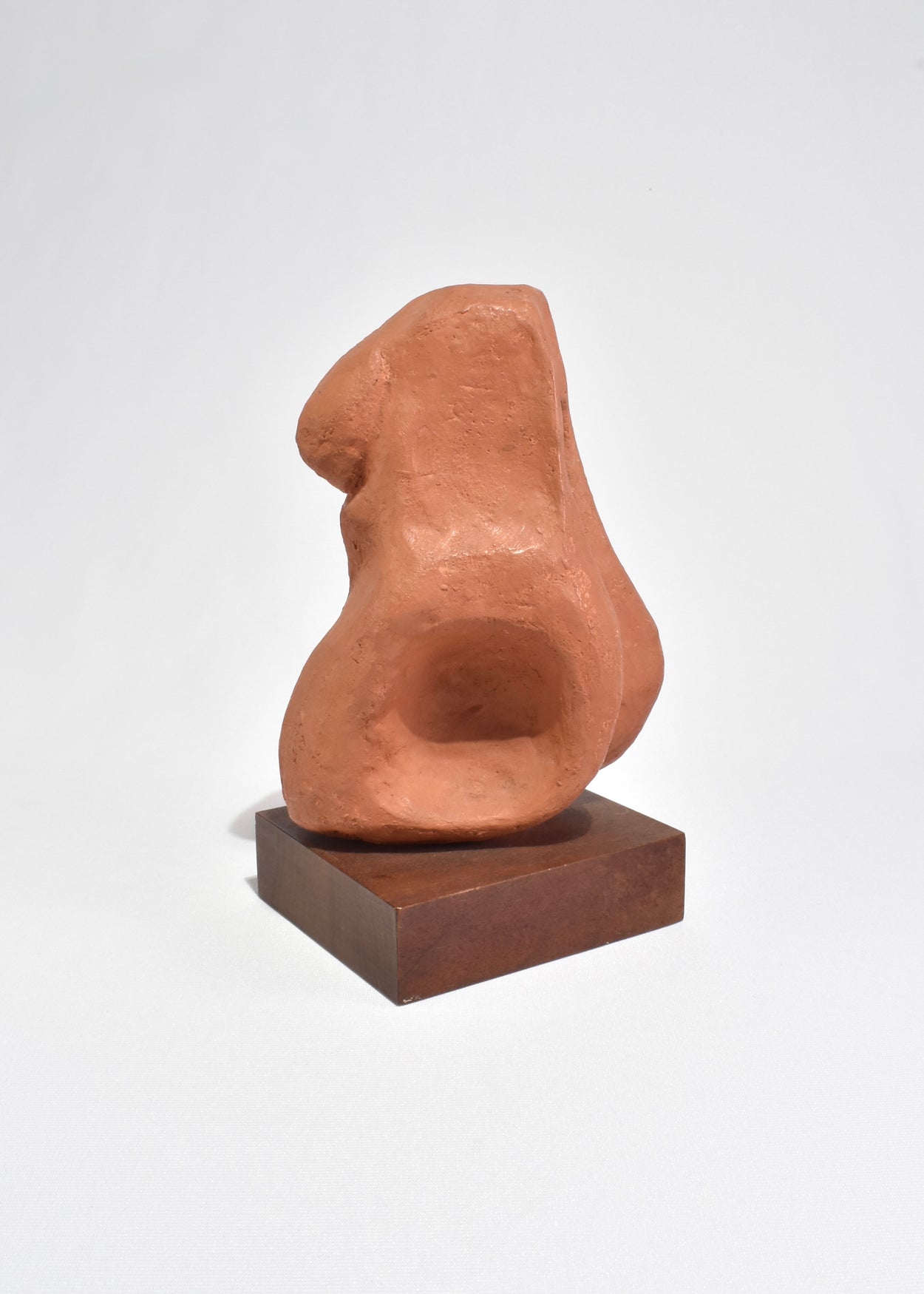 Terracotta Abstract Figure Sculpture