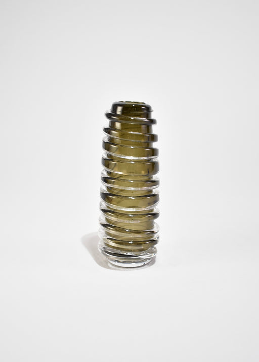 Spiral Olive Stem Vase