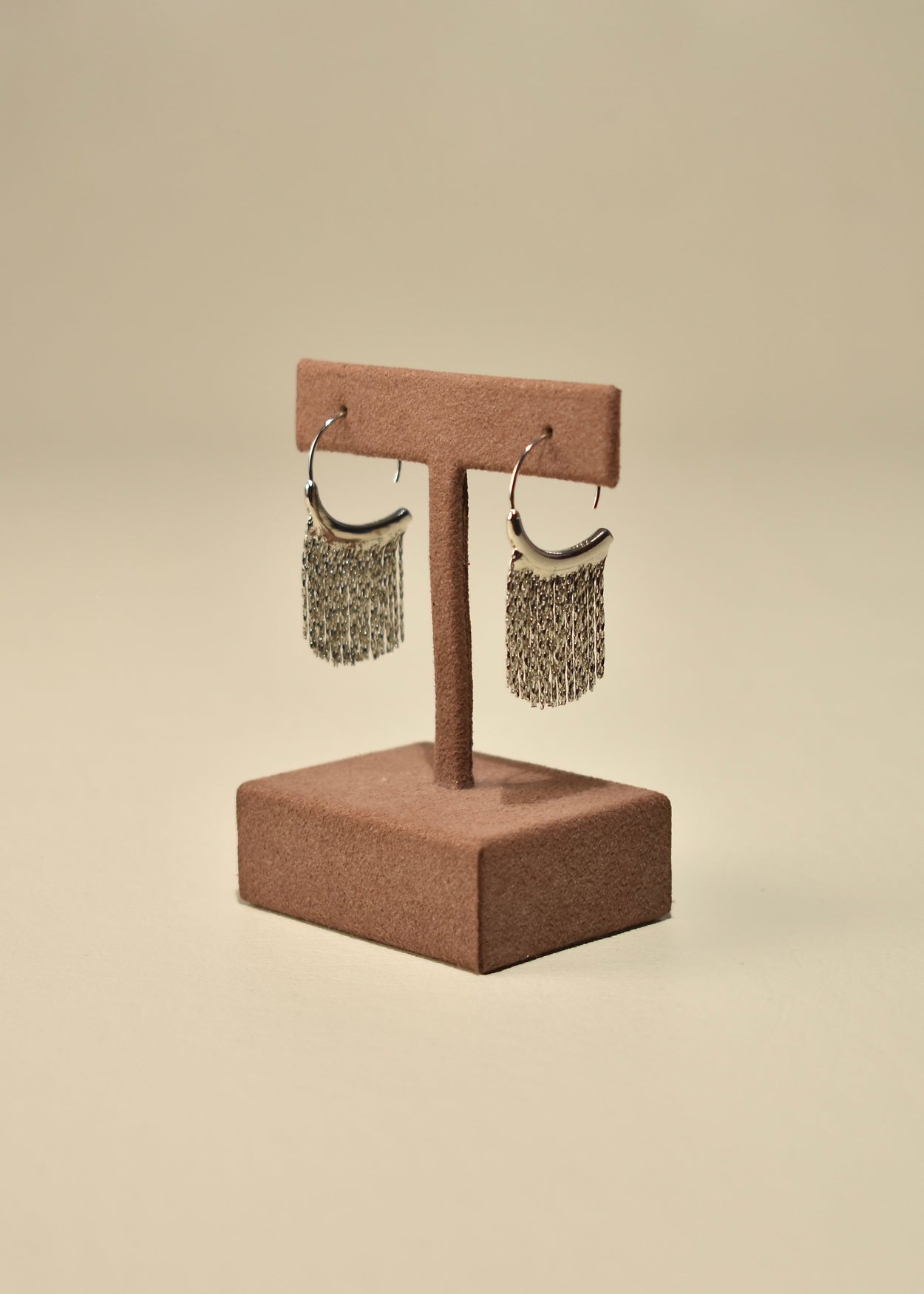 Hoop Fringe Earrings