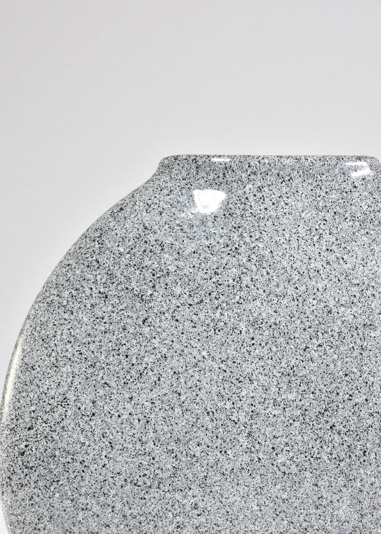 Speckled Circular Vase