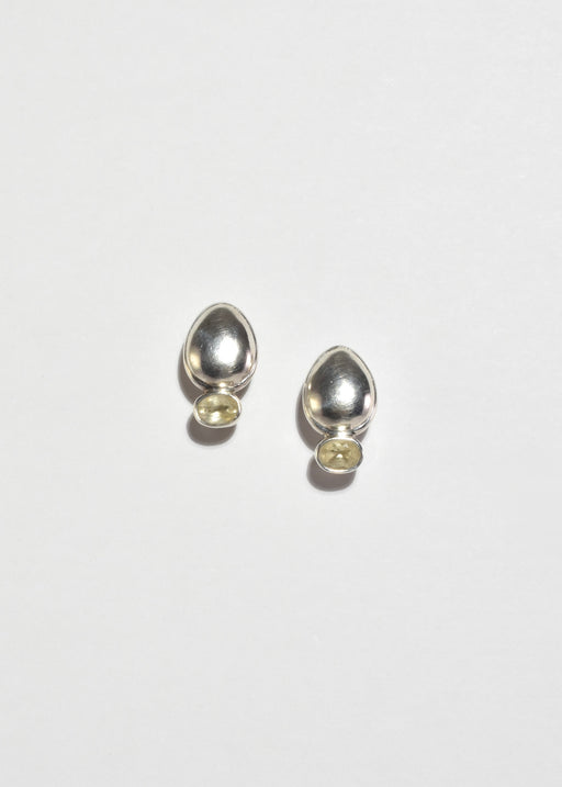 Sterling Lemon Quartz Earrings