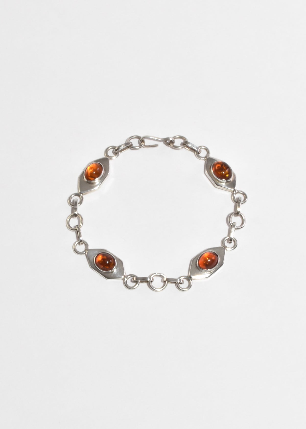 Amber Link Bracelet
