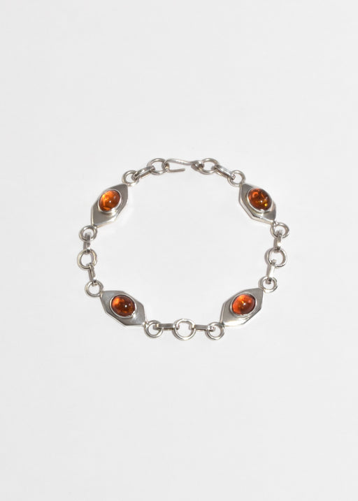 Amber Link Bracelet