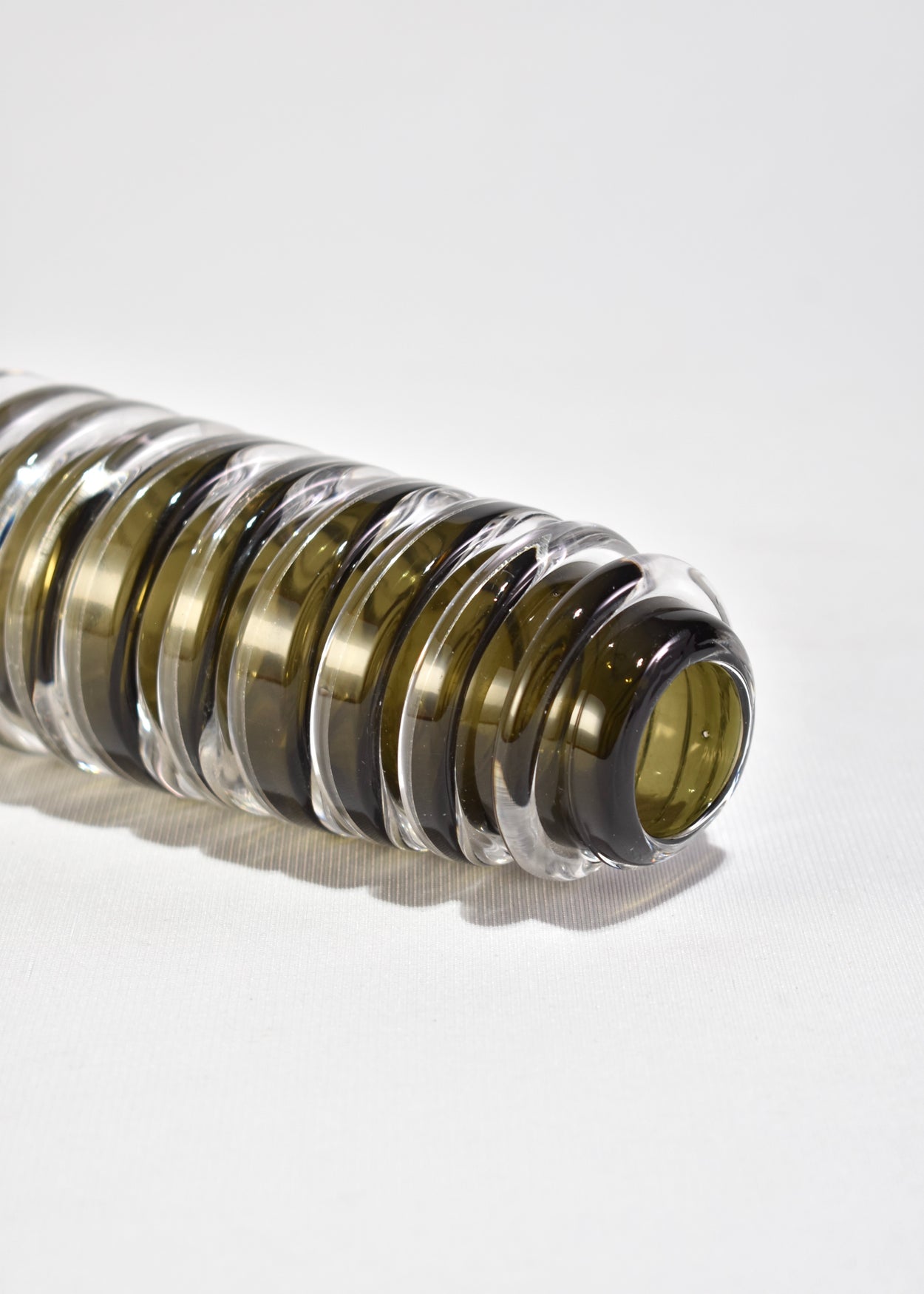 Spiral Olive Stem Vase