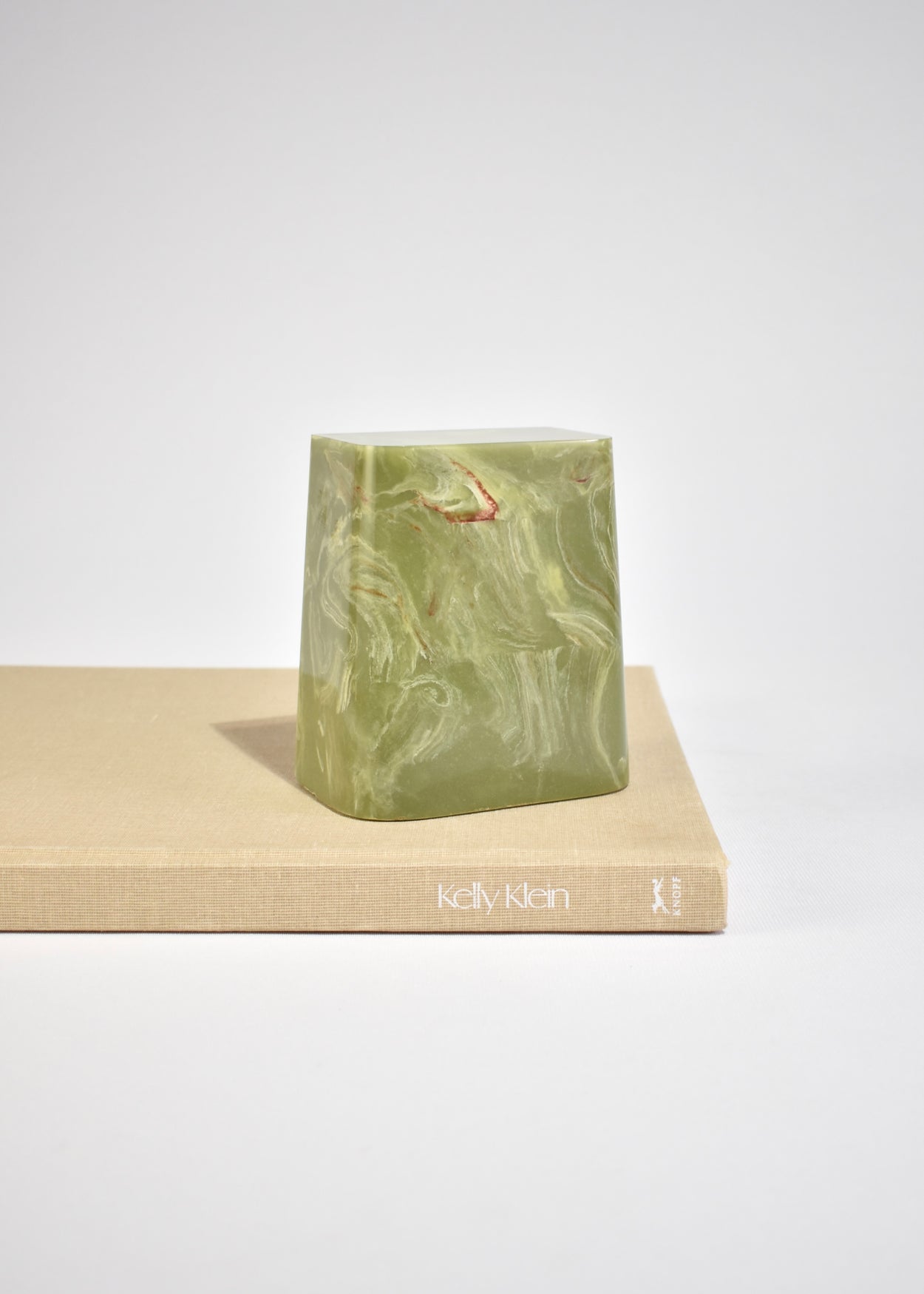 Green Resin Bookends
