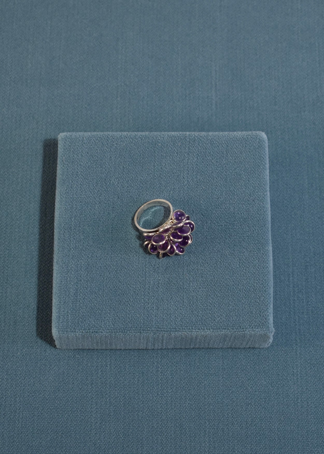 Amethyst Fringe Ring