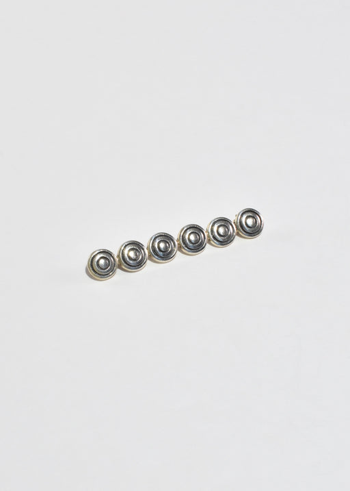 Sterling Circles Brooch