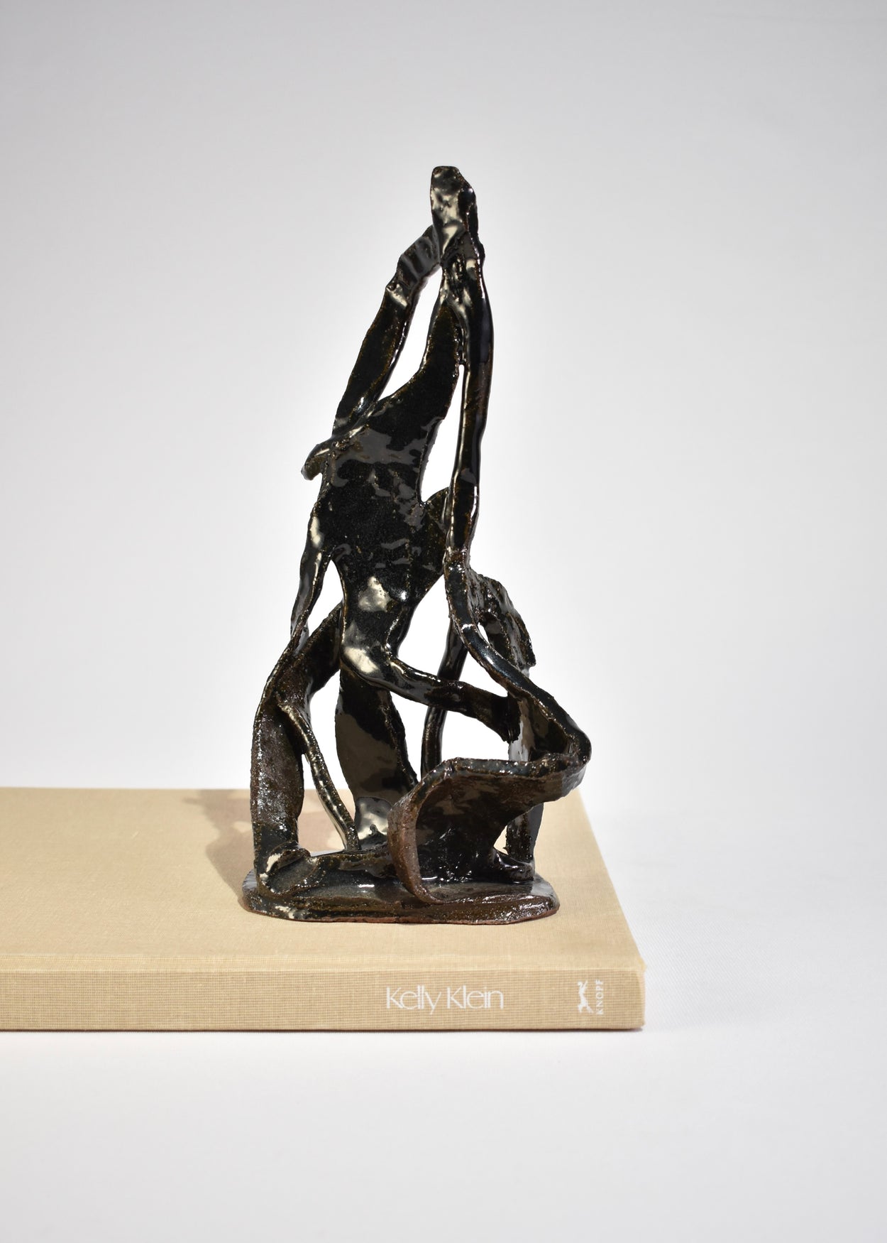 Tall Abstract Ceramic Sculpture