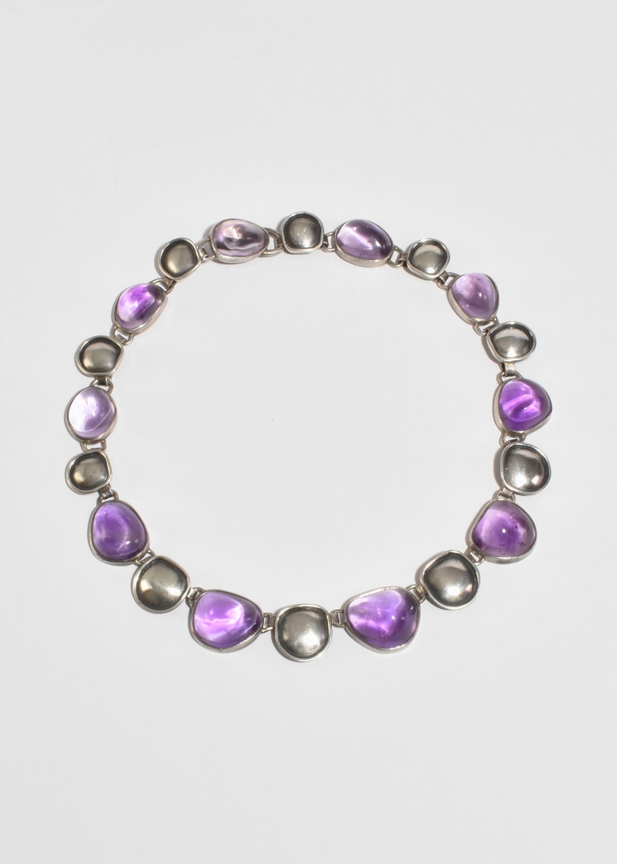 Modernist Amethyst Necklace