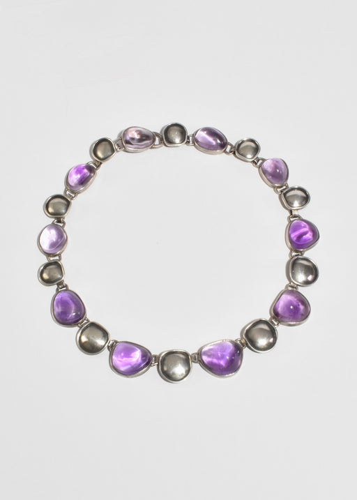Modernist Amethyst Necklace