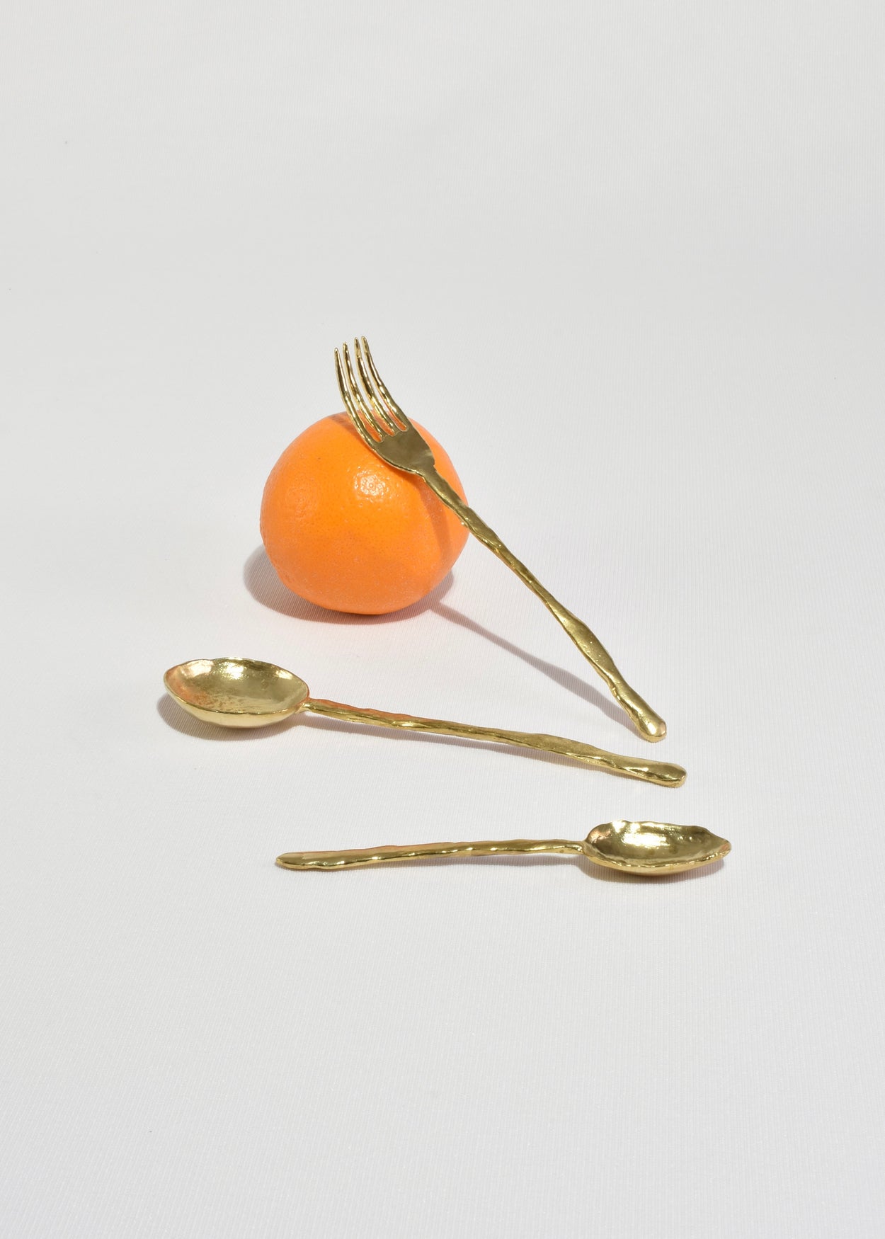 Brass Spindel Flatware Set