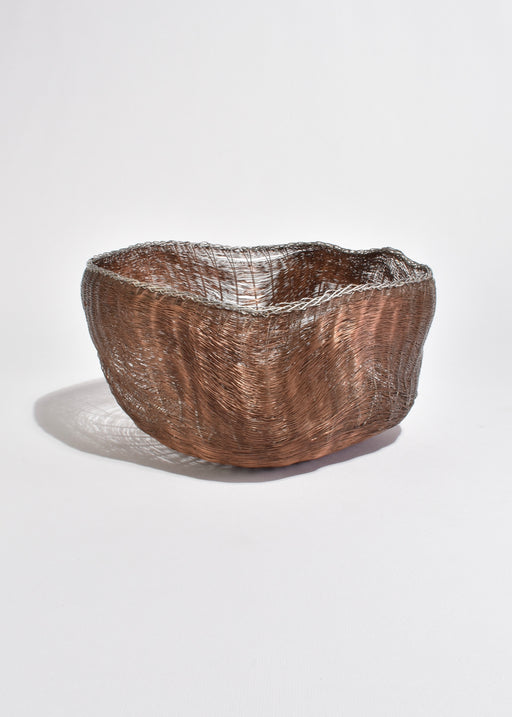 Woven Copper Basket