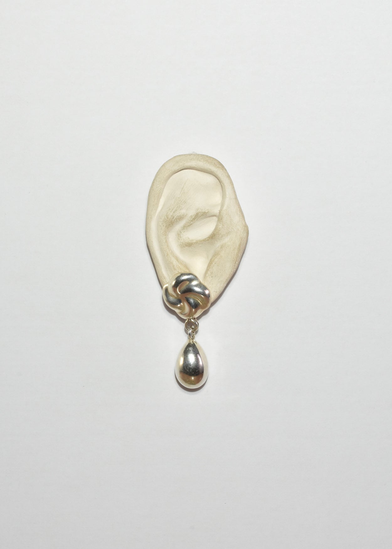 Sculptural Teardrop Earrings