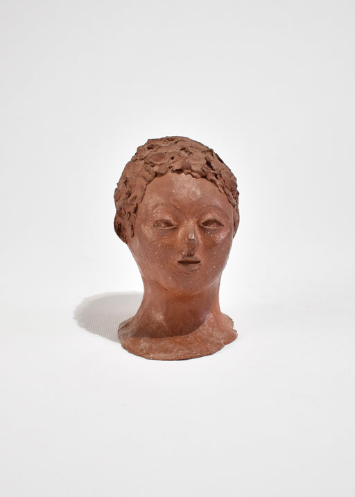 Terracotta Head Sculpture