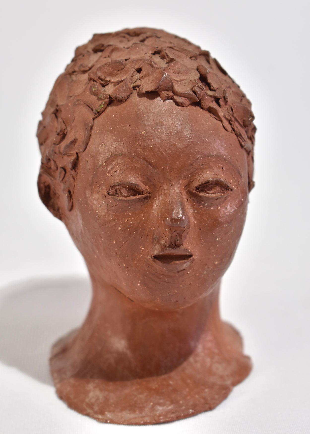 Terracotta Head Sculpture