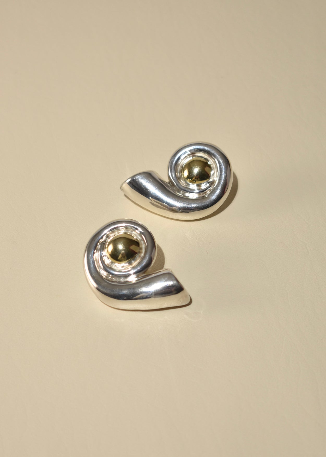 Spiral Statement Earrings