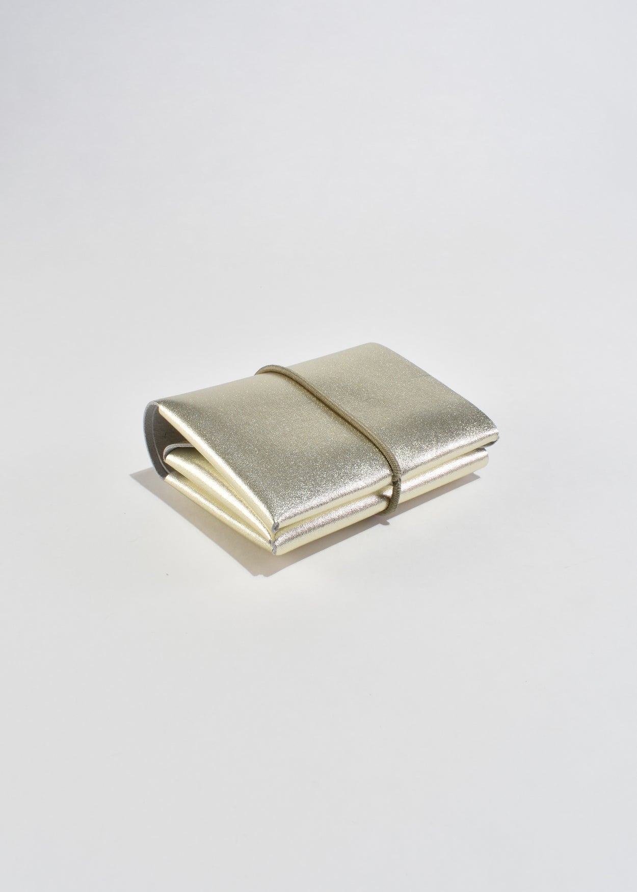 Seamless Mini Wallet in Silver