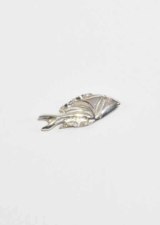 Sterling Fish Brooch