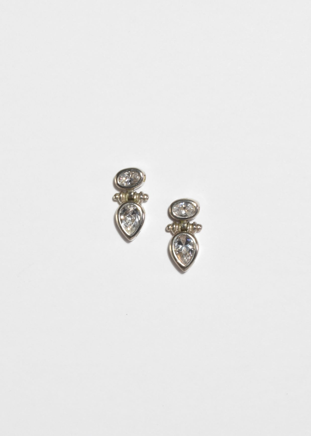 Faceted Hinge Earrings