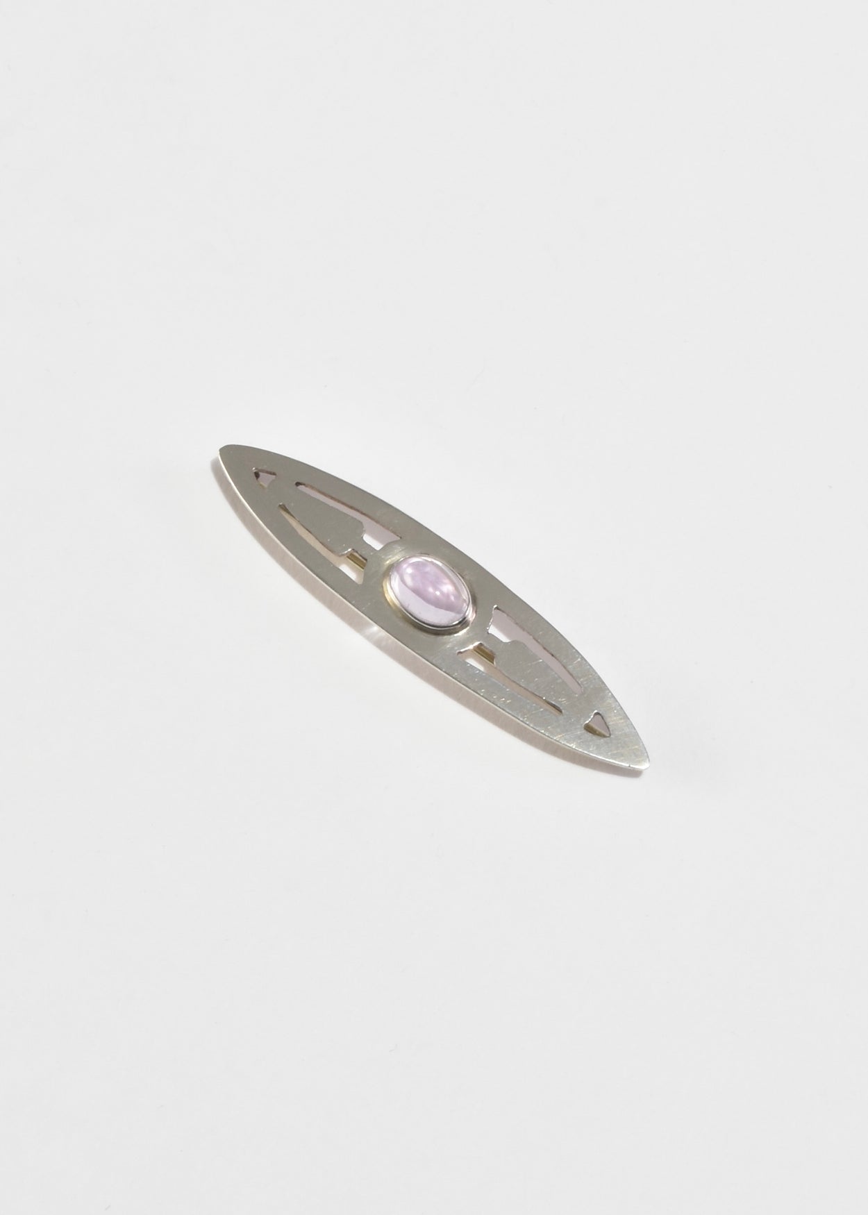 Deco Amethyst Brooch