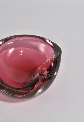 Pink Glass Catchall