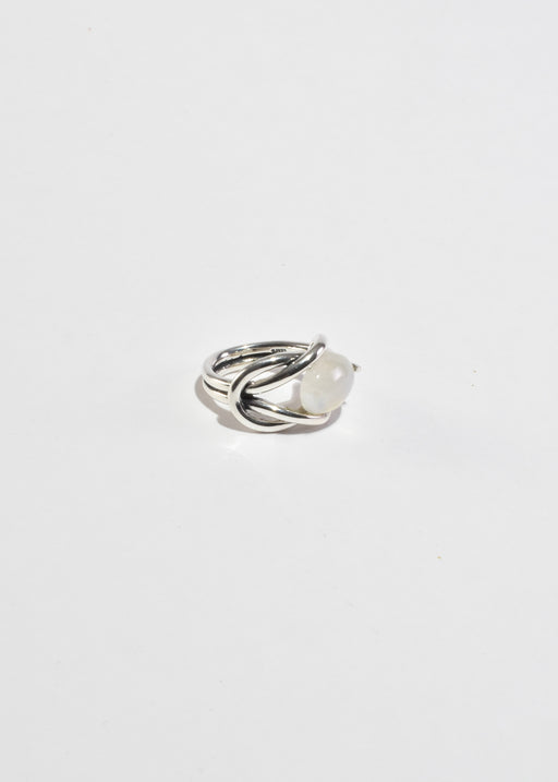 Moonstone Knot Ring