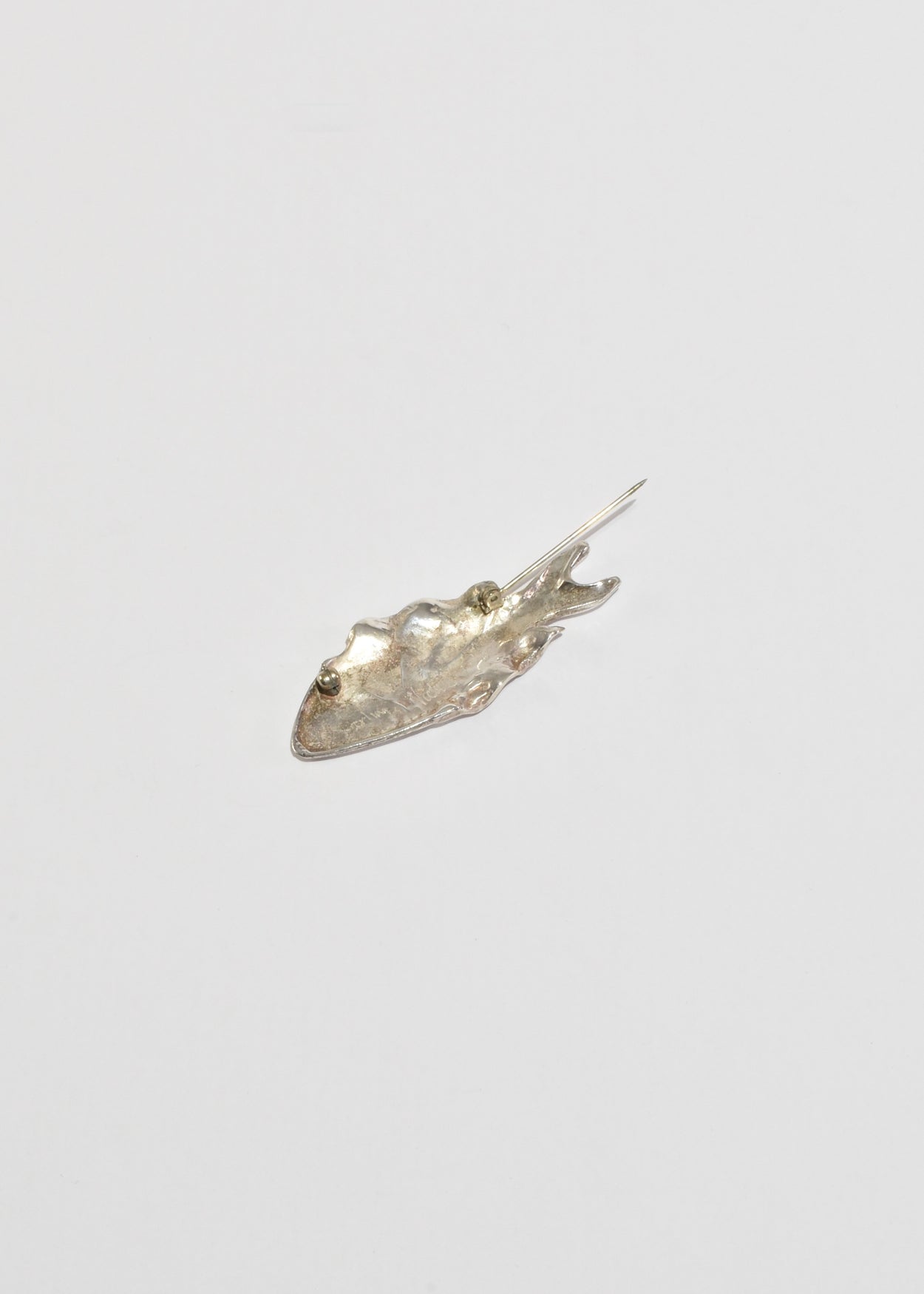 Sterling Fish Brooch