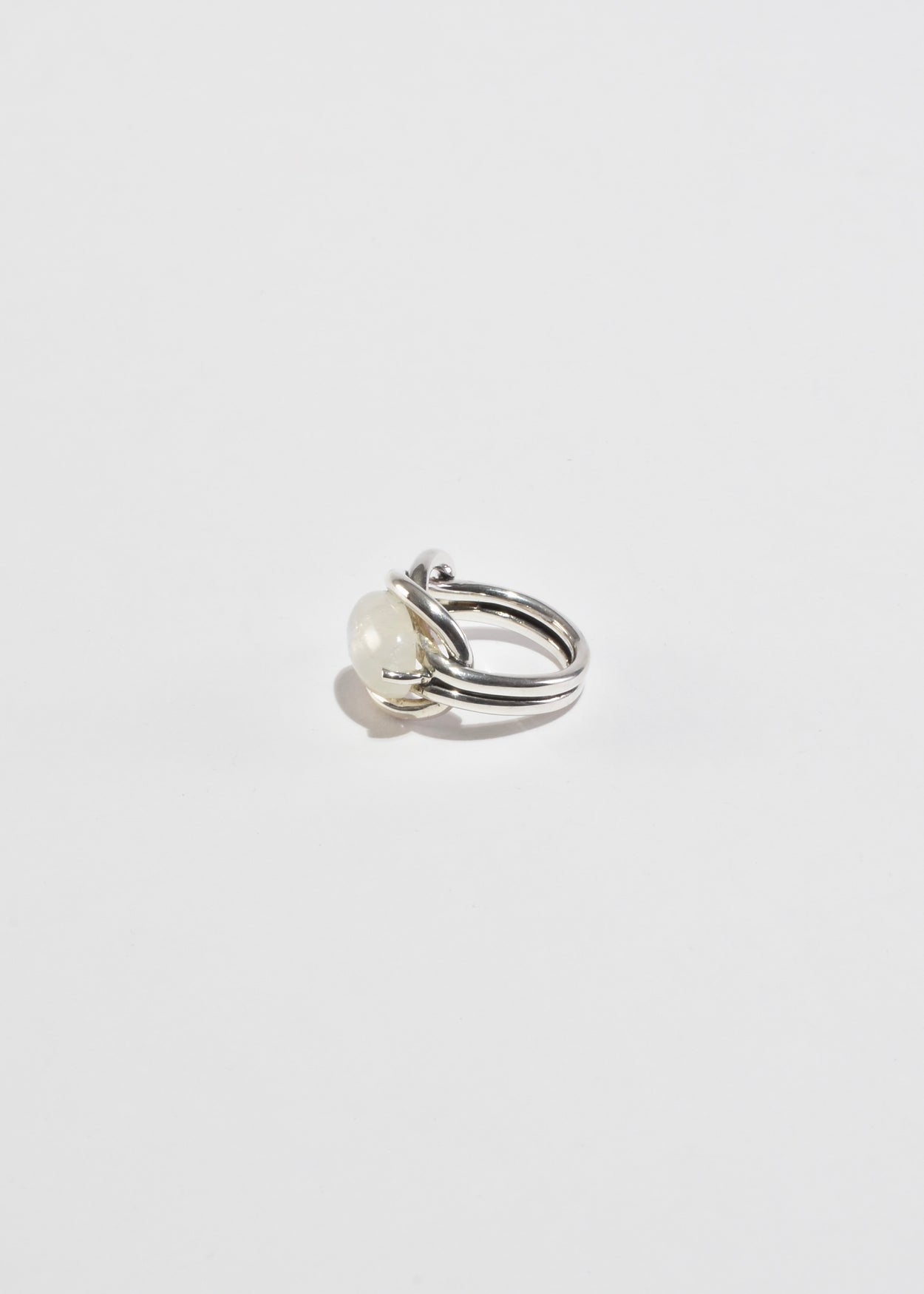Moonstone Knot Ring