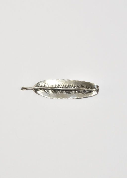 Sterling Feather Brooch