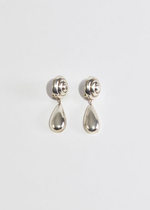 Sculptural Teardrop Earrings
