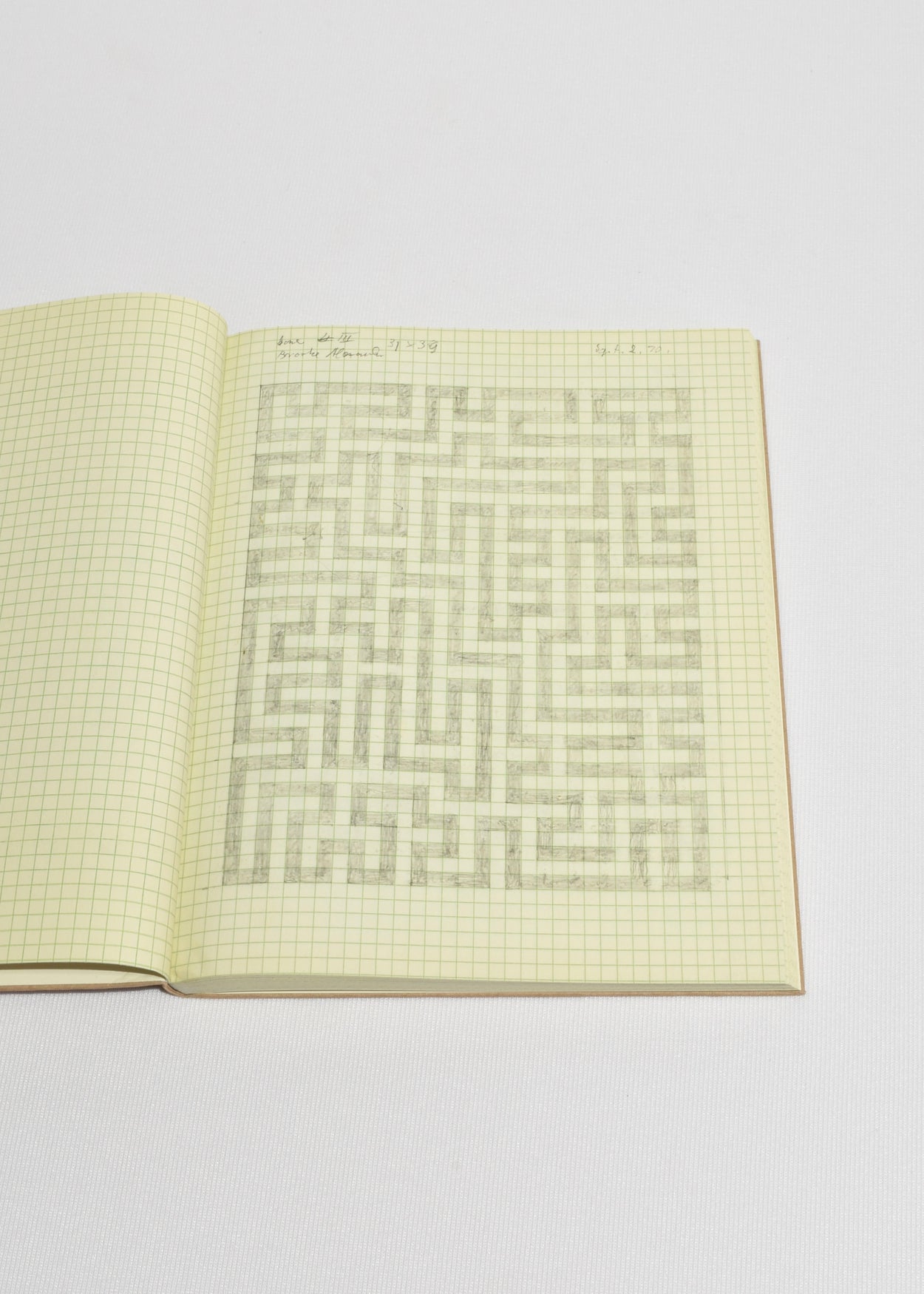 Anni Albers Notebook 1970-1980