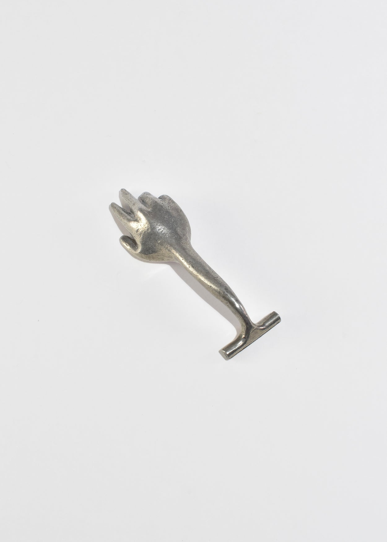 Pewter Hand Sculpture