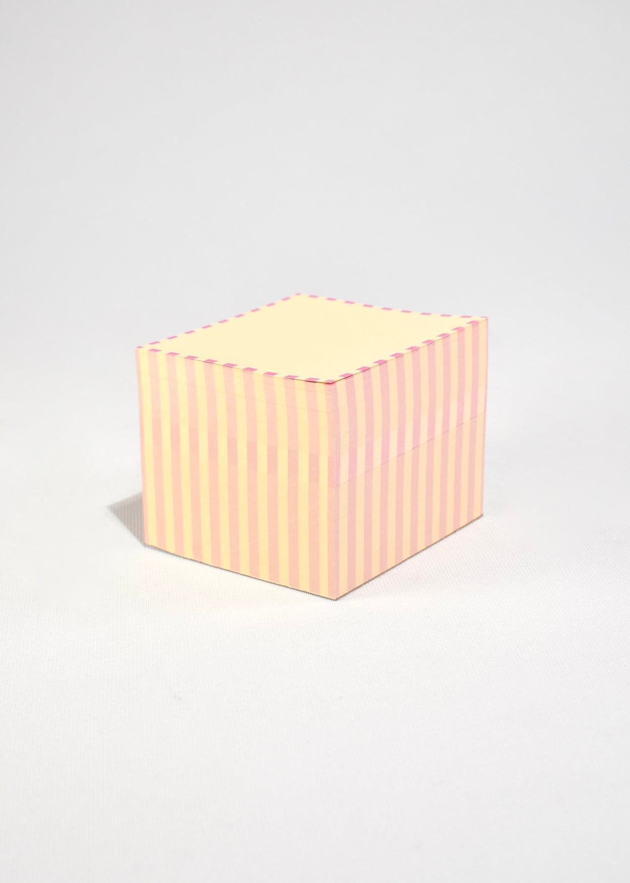 Pink Stripe Block Pad