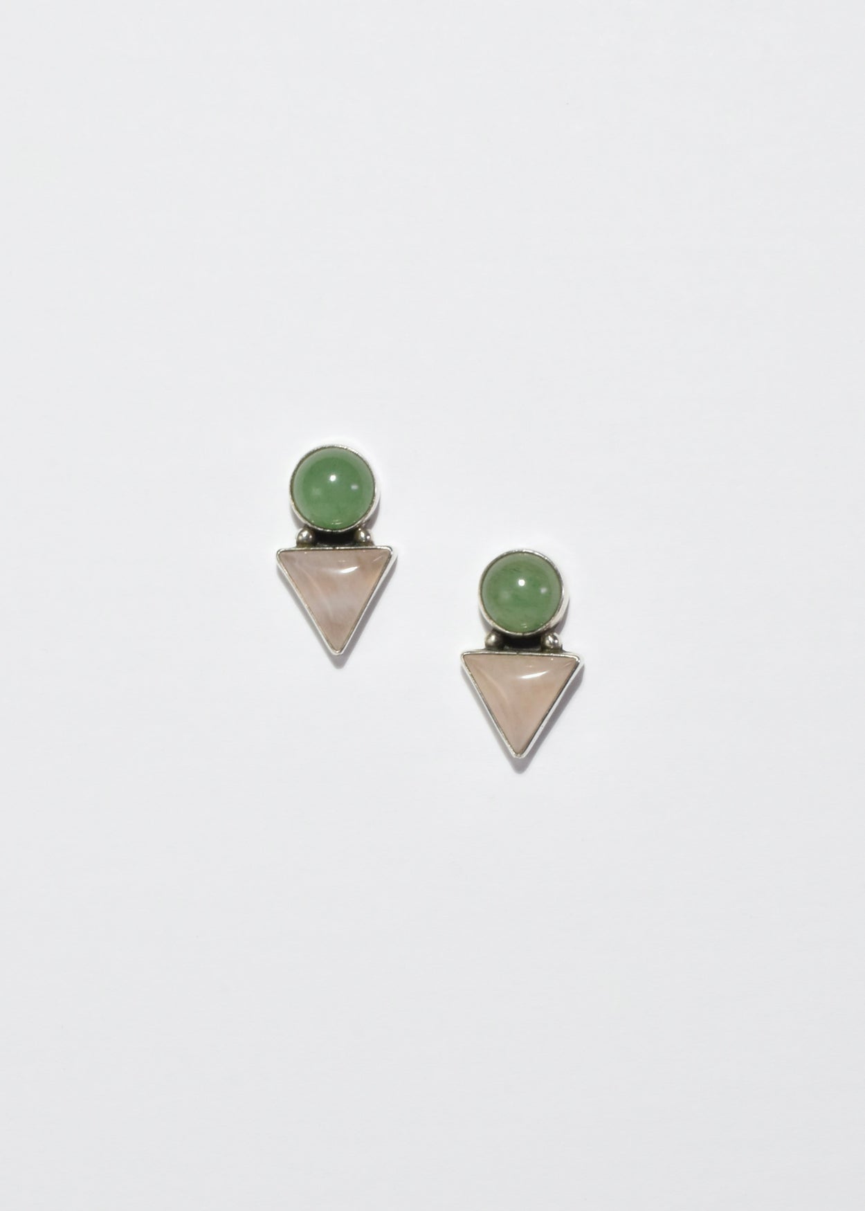 Jade Quartz Earrings