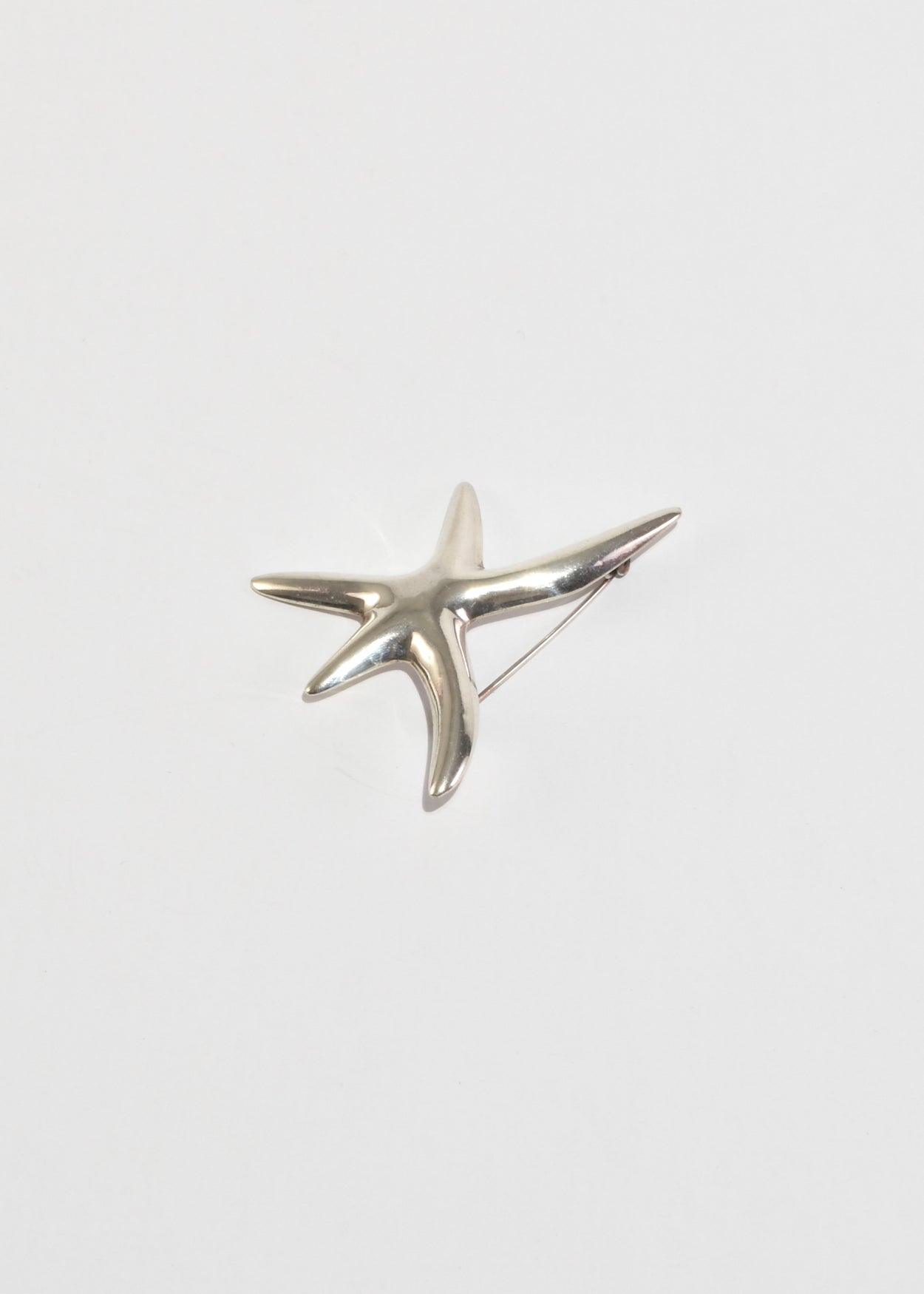 Sculptural Starfish Brooch