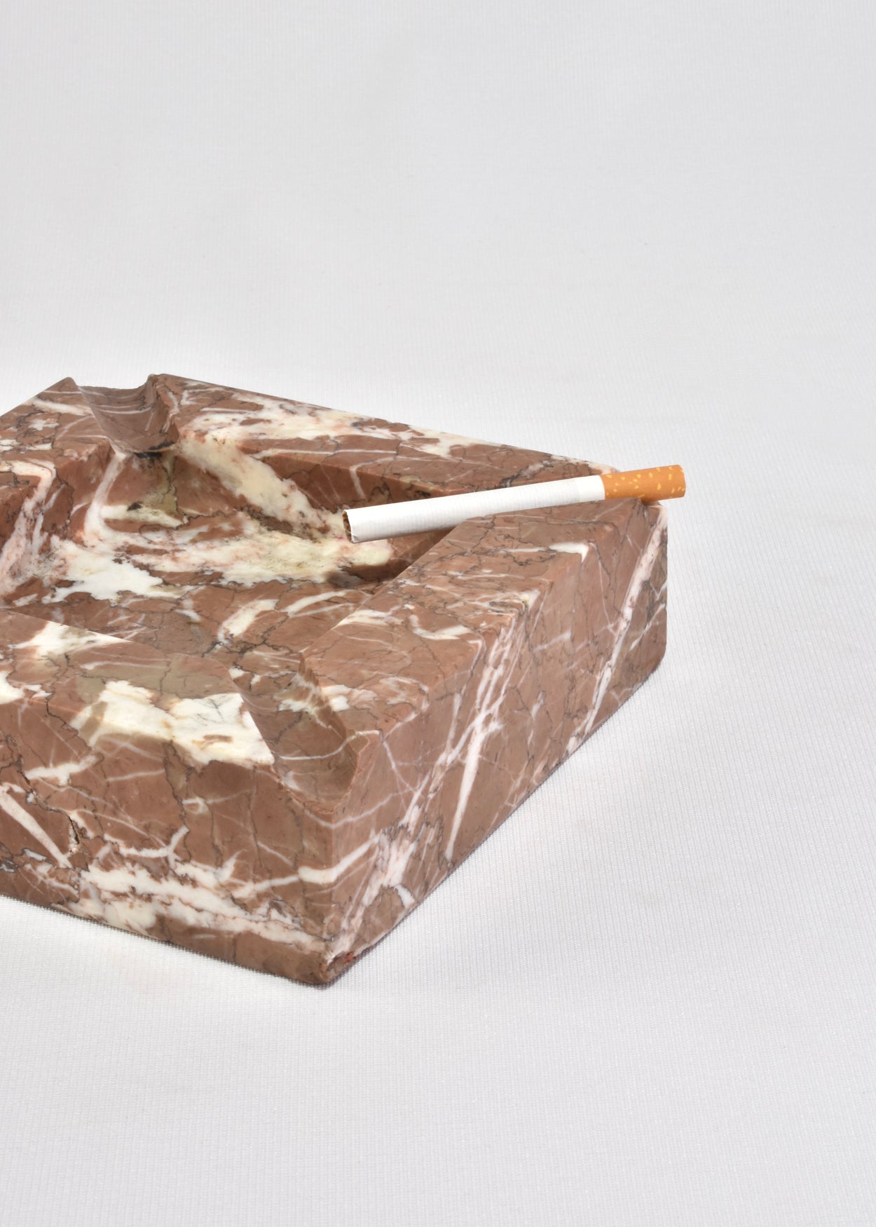 Carved Marble Ashtray