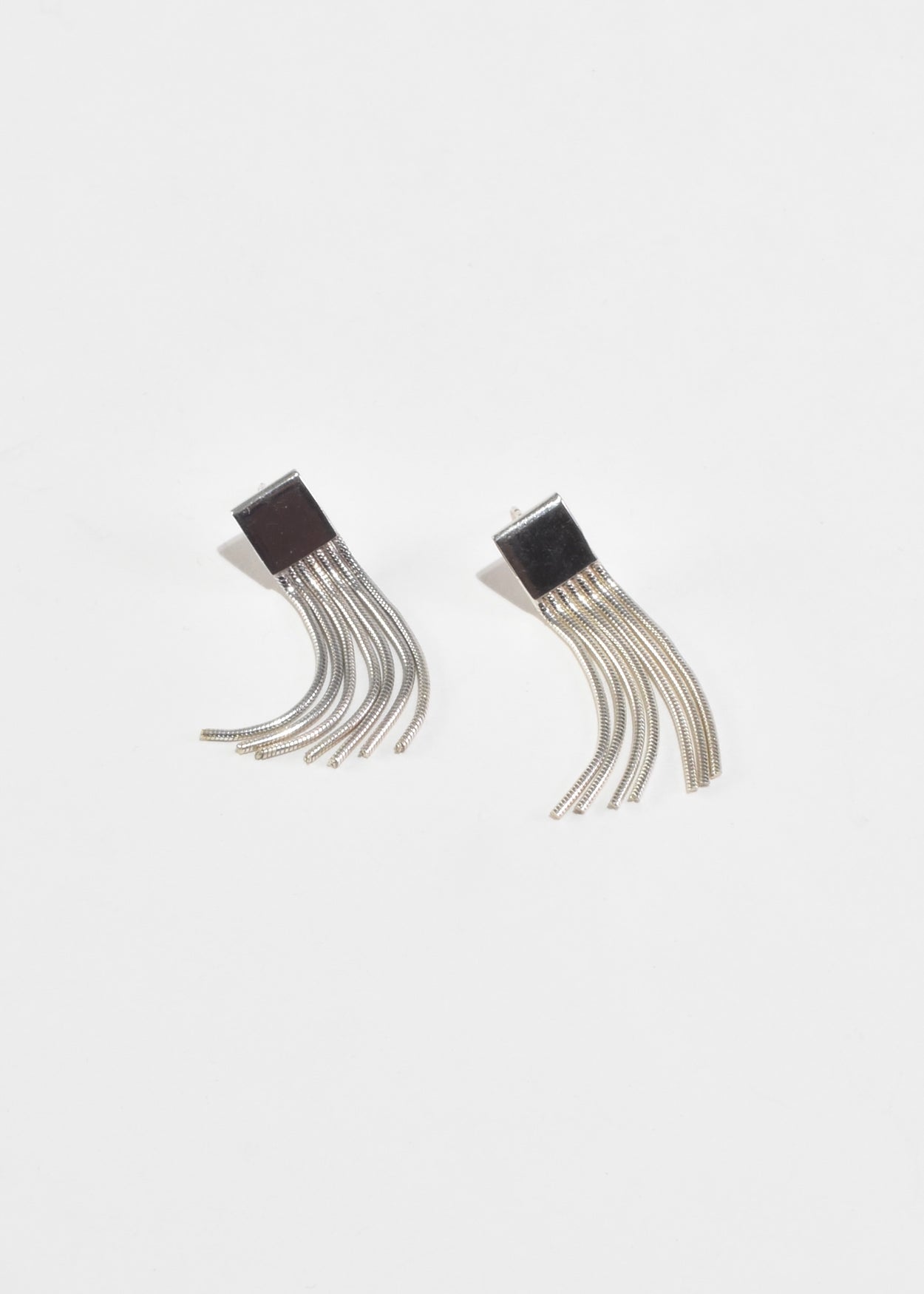 Square Tassel Earrings