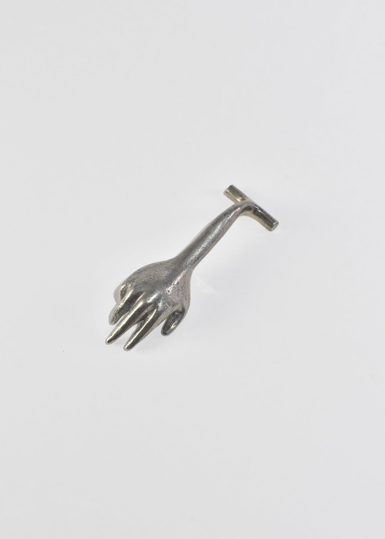 Pewter Hand Sculpture