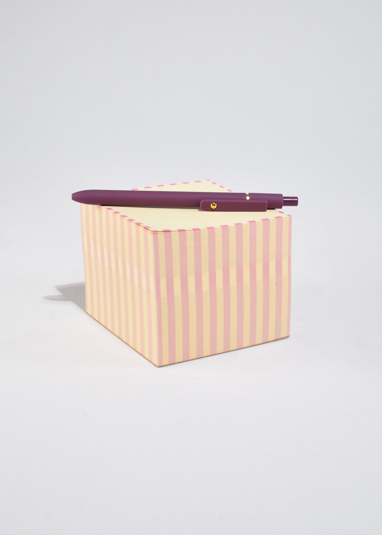 Pink Stripe Block Pad