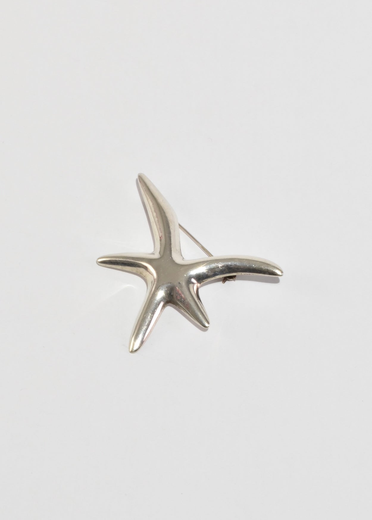 Sculptural Starfish Brooch
