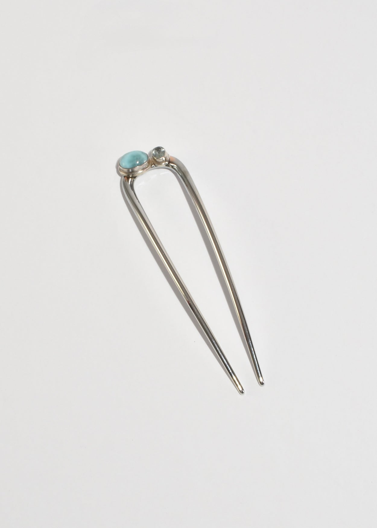 Turquoise Topaz Hair Pin