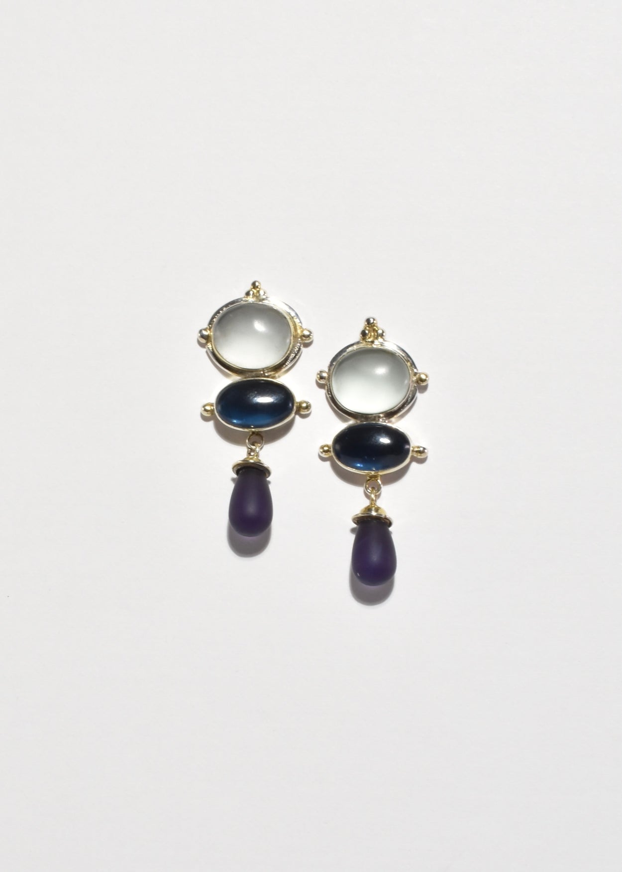 Glass Statement Earrings